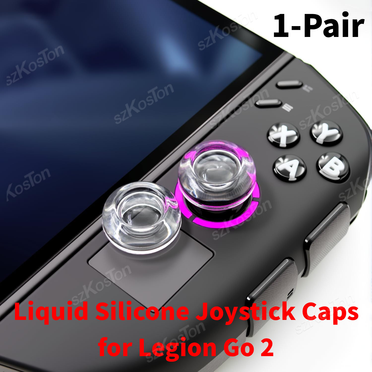 Gaming Console Lenovo Legion Go - 2PCS Liquid Silicone Joystick Caps for