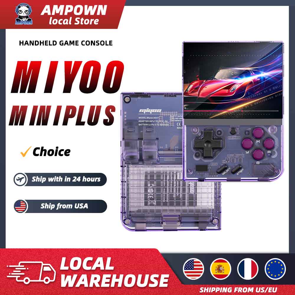 Gaming Console Types - MIYOO Mini Plus Mini+ Portable Retro
