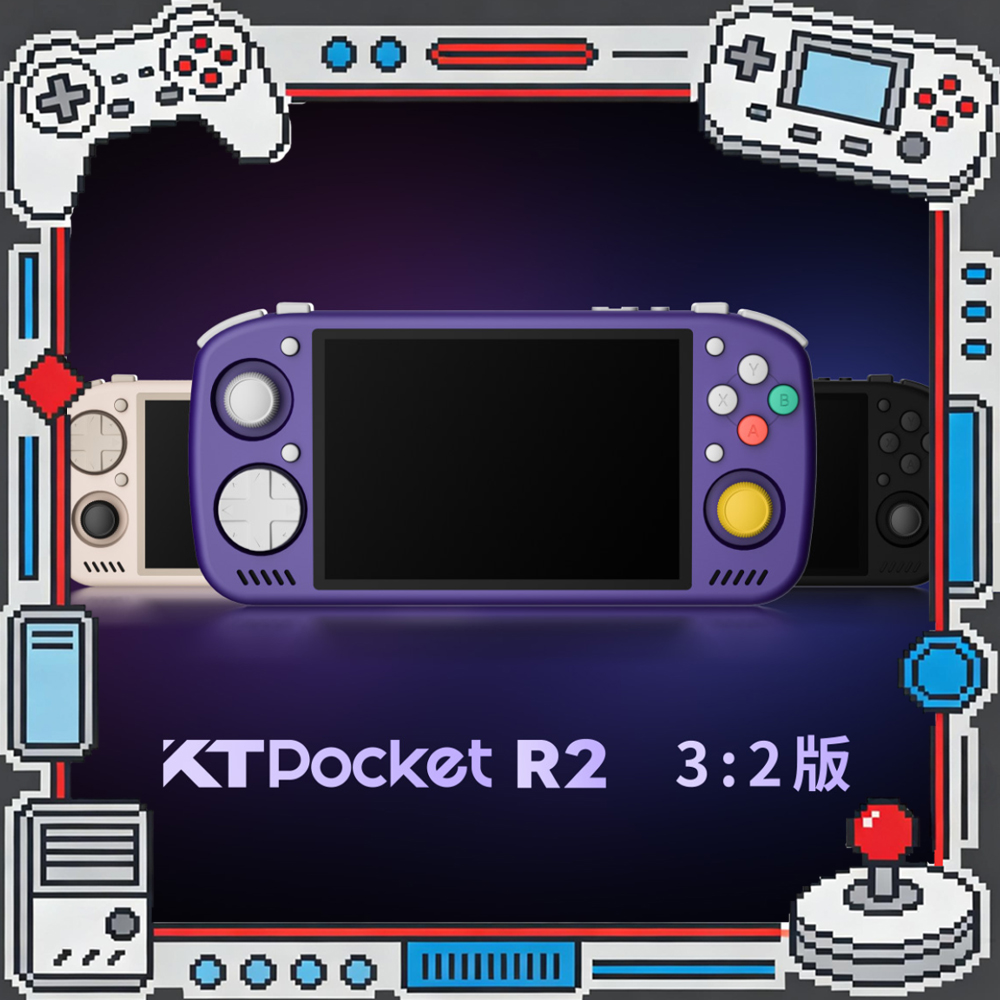 Gaming Console Handheld Retro - KTPocket R2 KTR2 4:3/3:2 Touch Screen