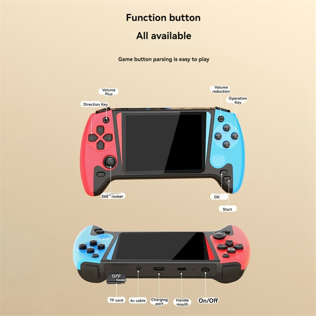 Practical Handheld Video Game  - Gaming Console For 7 Year Old recensione e prezzo