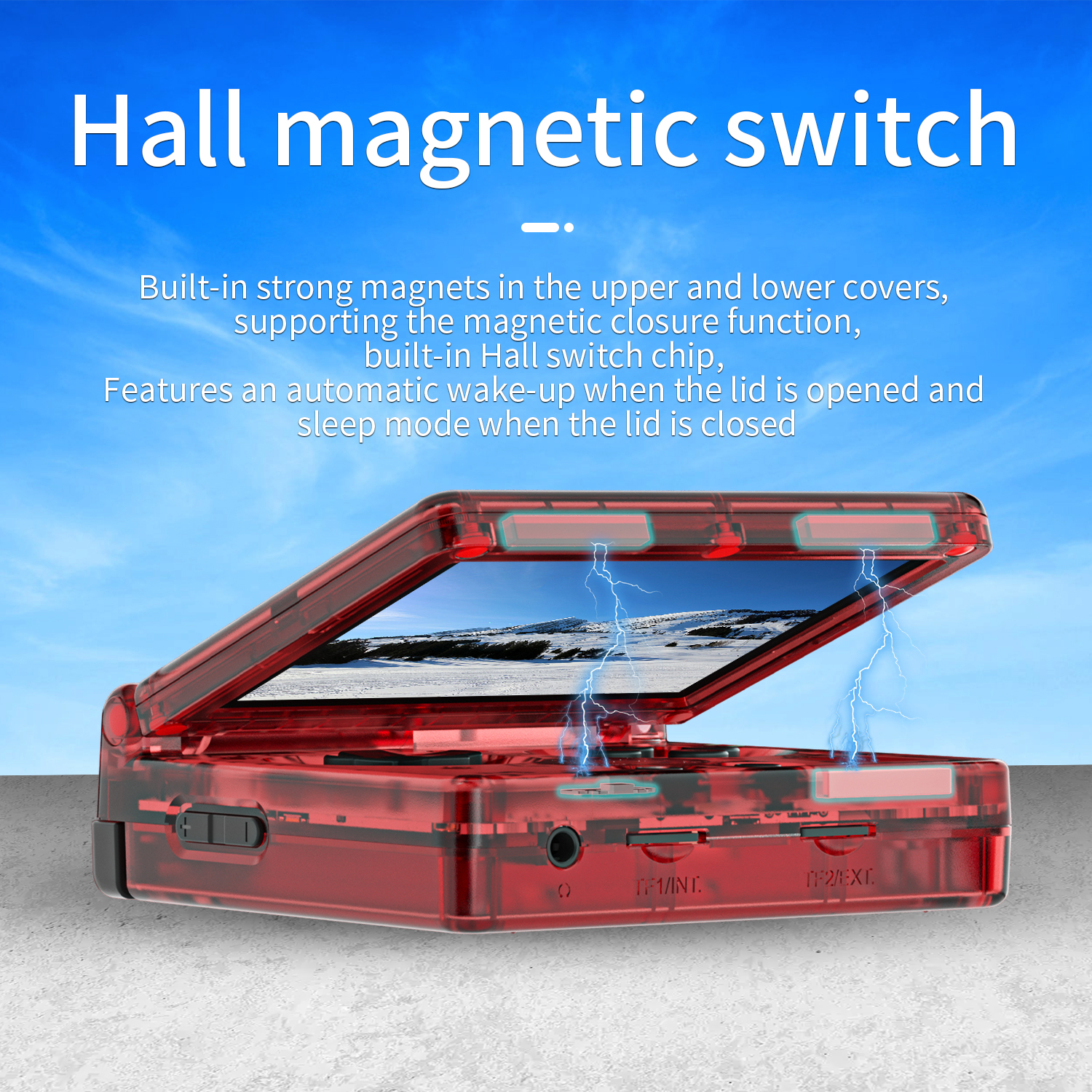 ANBERNIC NEW RG35XXSP Flip Han - Gaming Console Types recensione e prezzo