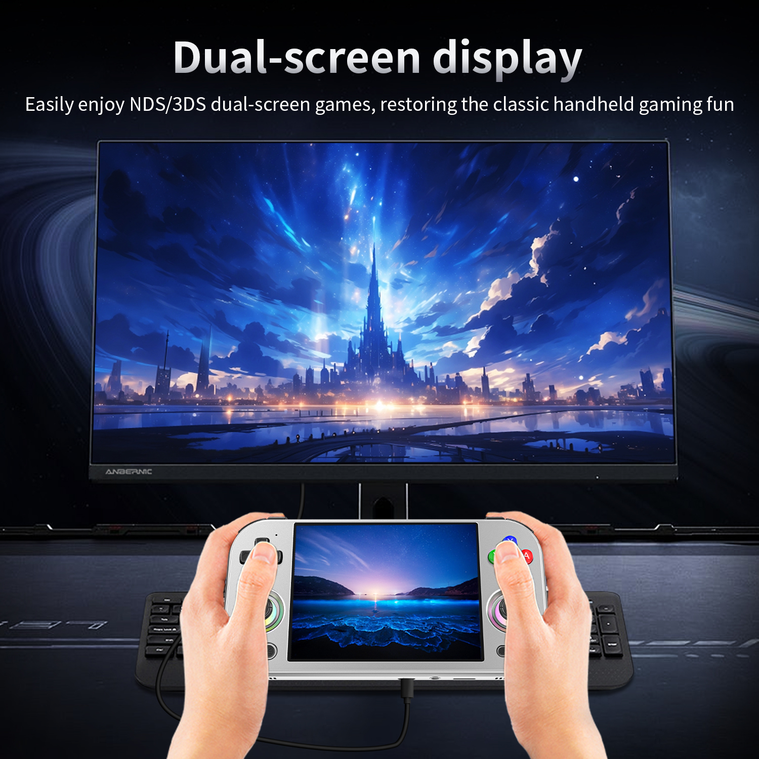 ANBERNIC RG477M RG Slide Retro - Gaming Console Bluetooth recensione e prezzo