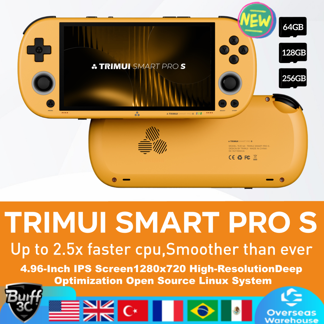 Trimui Smart Pro S Handheld Ga - Gaming Console Bluetooth recensione e prezzo
