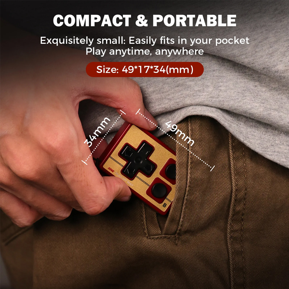 IINE Mini Controller for iOS A - Gaming Console Bluetooth recensione e prezzo