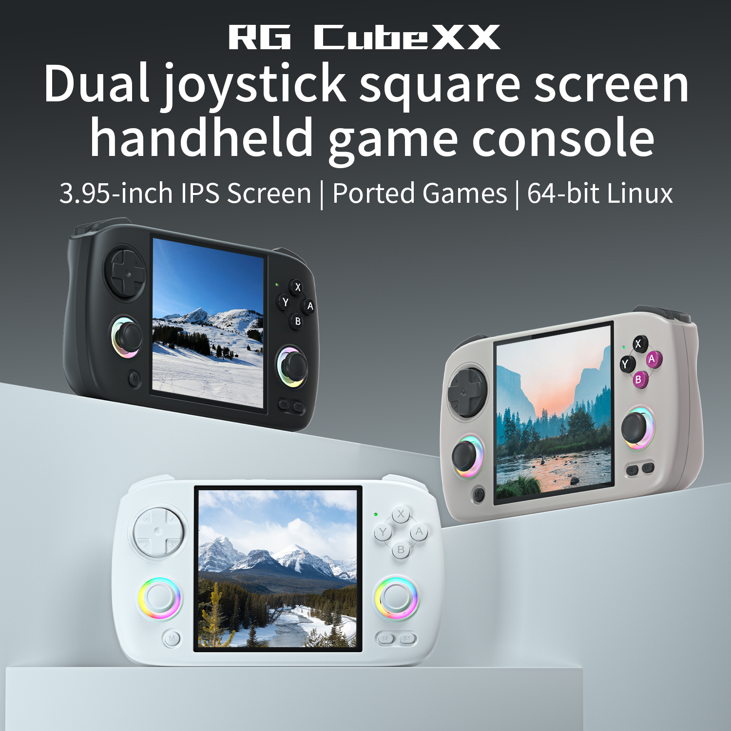 Anbernic RG CubeXX Retro Handh - Gaming Console Types recensione e prezzo