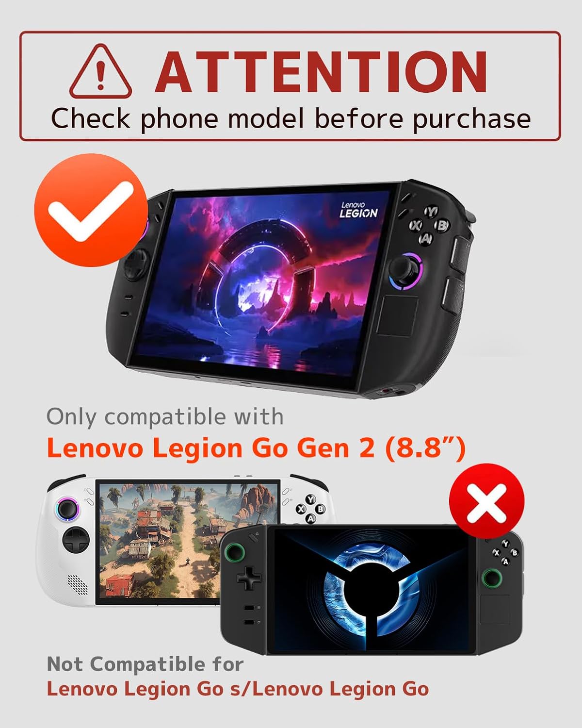 Soft TPU Protective Case for L - Gaming Console Lenovo Legion Go recensione e prezzo