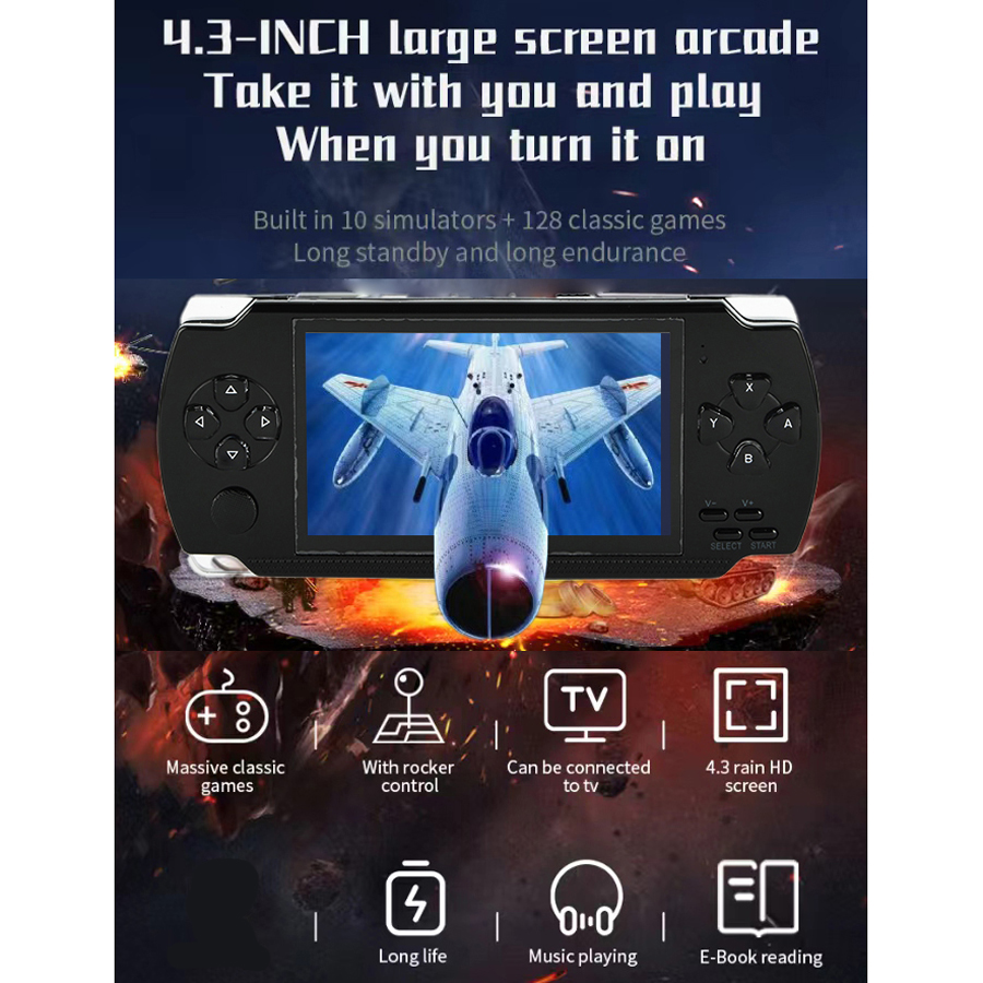 Handheld Portable Retro Video  - Gaming Console For 7 Year Old recensione e prezzo