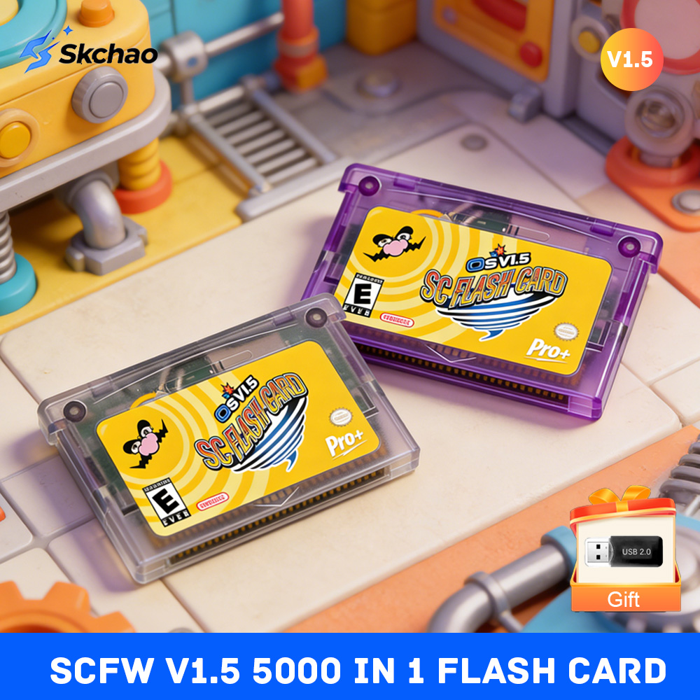 New SCFW V1.5 Flash GBA Card 5 - Gaming Console Gta recensione e prezzo