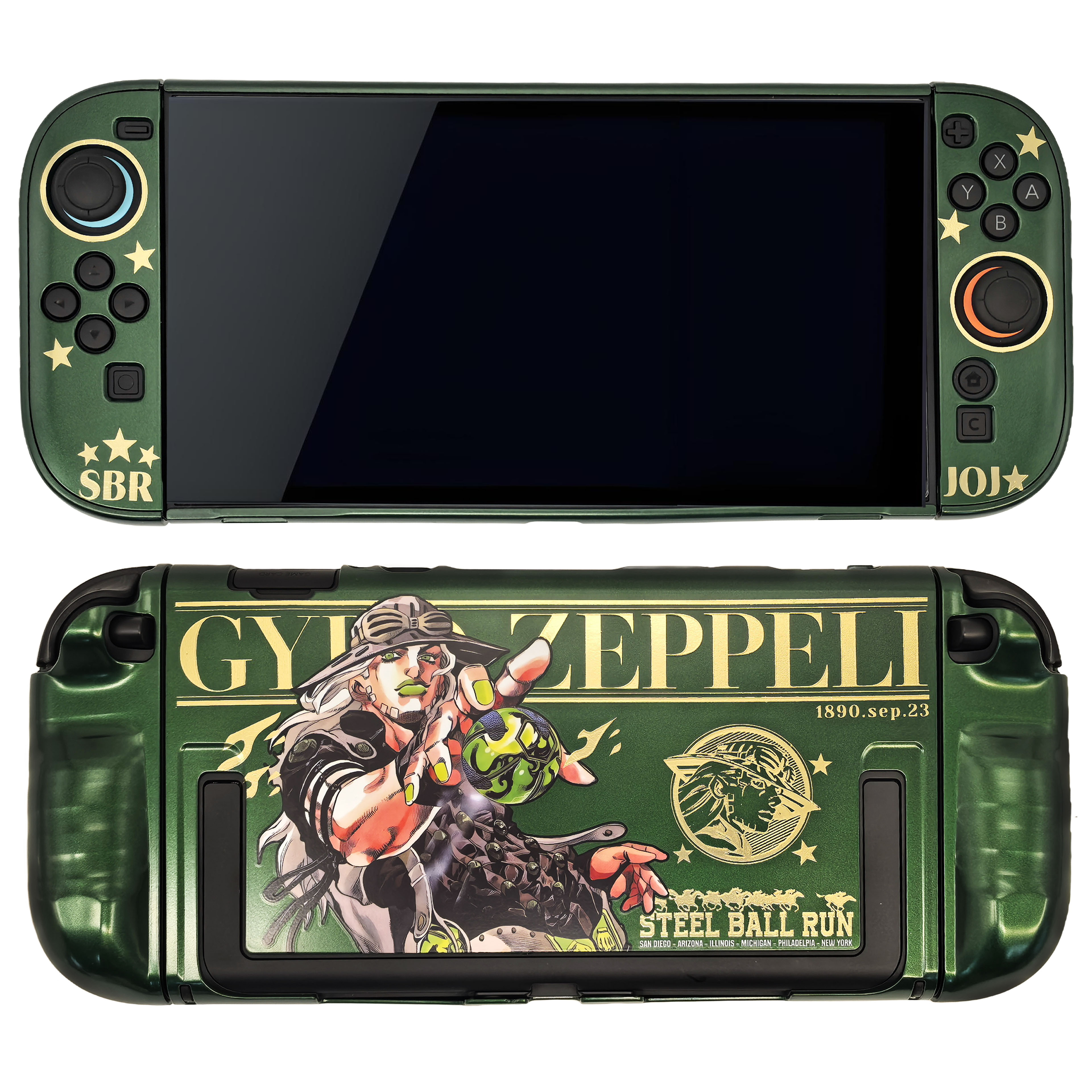 Gold Stamping Gyro Zeppeli Pro - Gaming Console Design recensione e prezzo