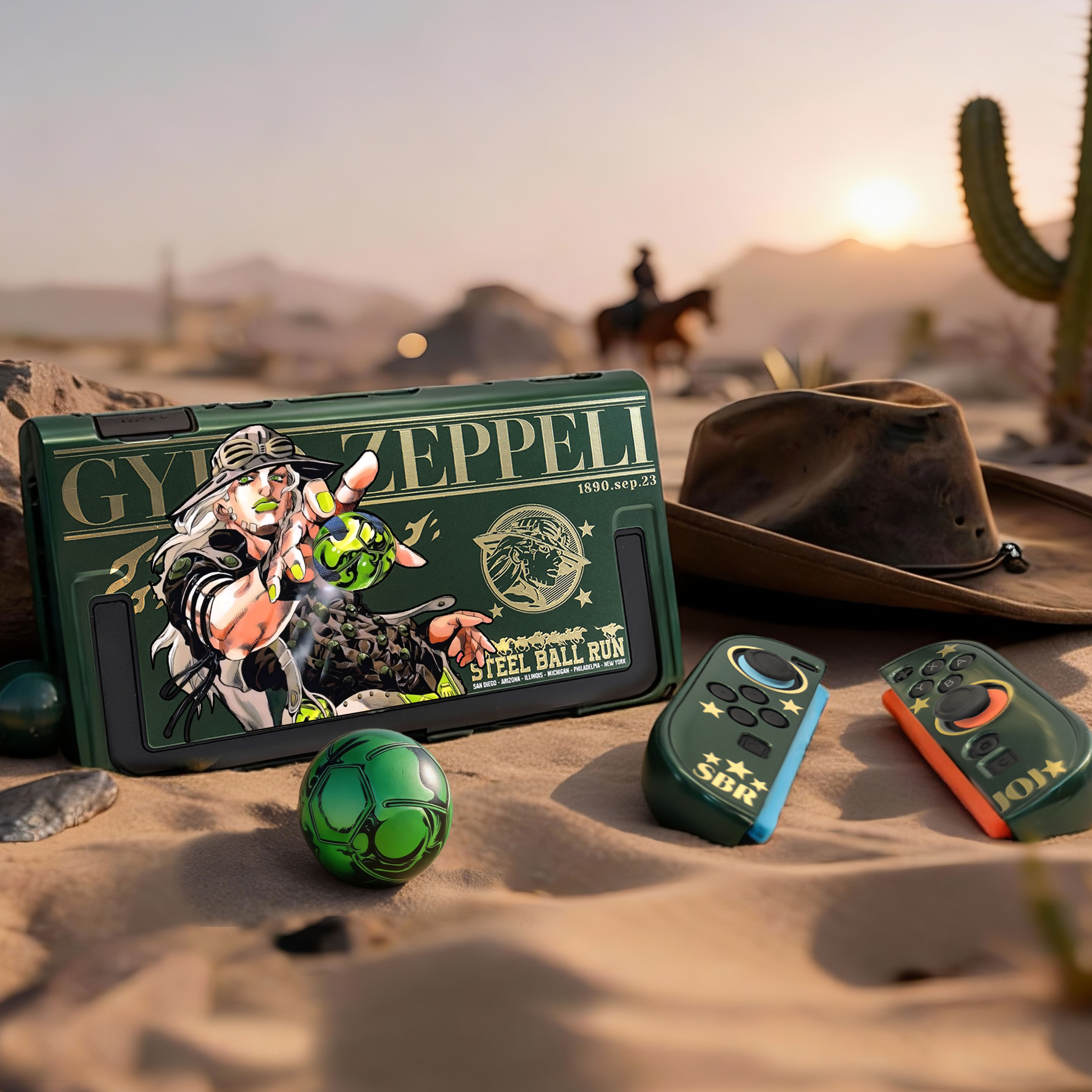 Gold Stamping Gyro Zeppeli Pro - Gaming Console Design recensione e prezzo