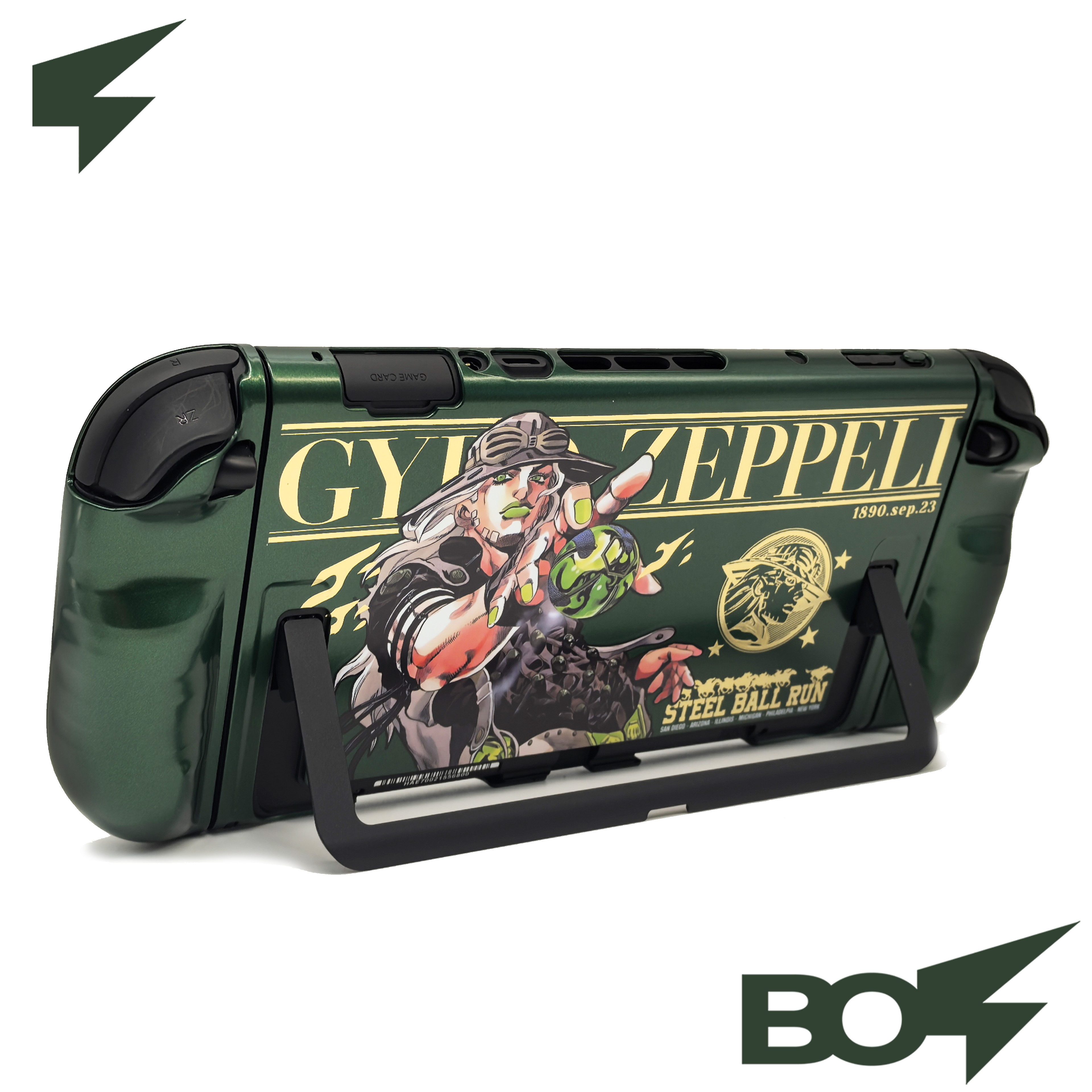 Gold Stamping Gyro Zeppeli Pro - Gaming Console Design recensione e prezzo