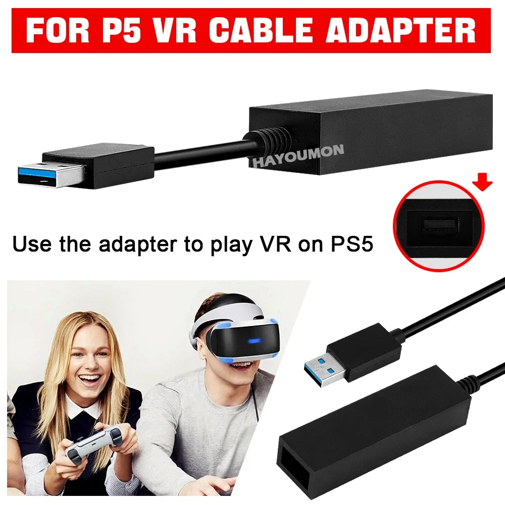 For PS5 VR Cable Adapter For P - Gaming Console Ps5 recensione e prezzo