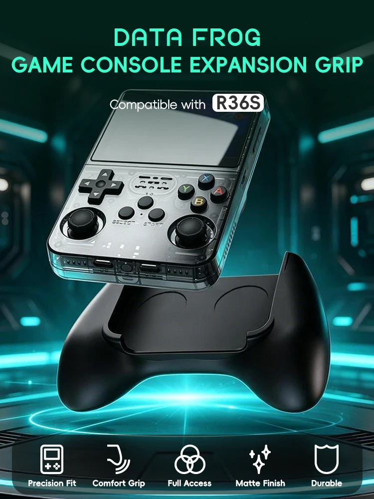 Data Frog R36S Game Grip Ergon - Gaming Console Handheld Retro recensione e prezzo