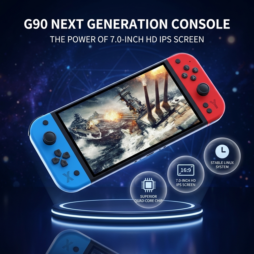 New G90 Retro Gaming Handheld  - Gaming Console For 7 Year Old recensione e prezzo