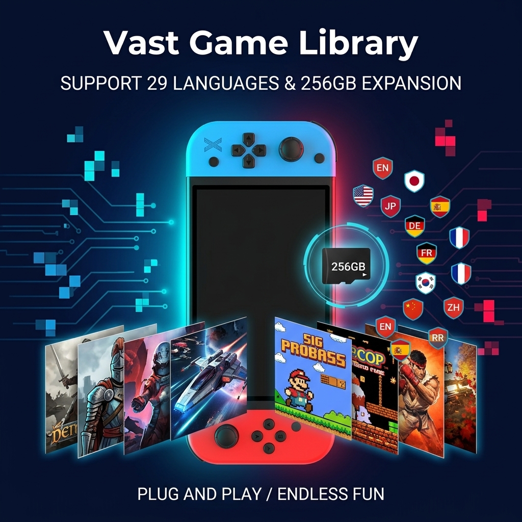 New G90 Retro Gaming Handheld  - Gaming Console For 7 Year Old recensione e prezzo