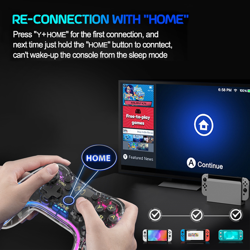 Wireless RGB Colorful console  - Gaming Console Bluetooth recensione e prezzo