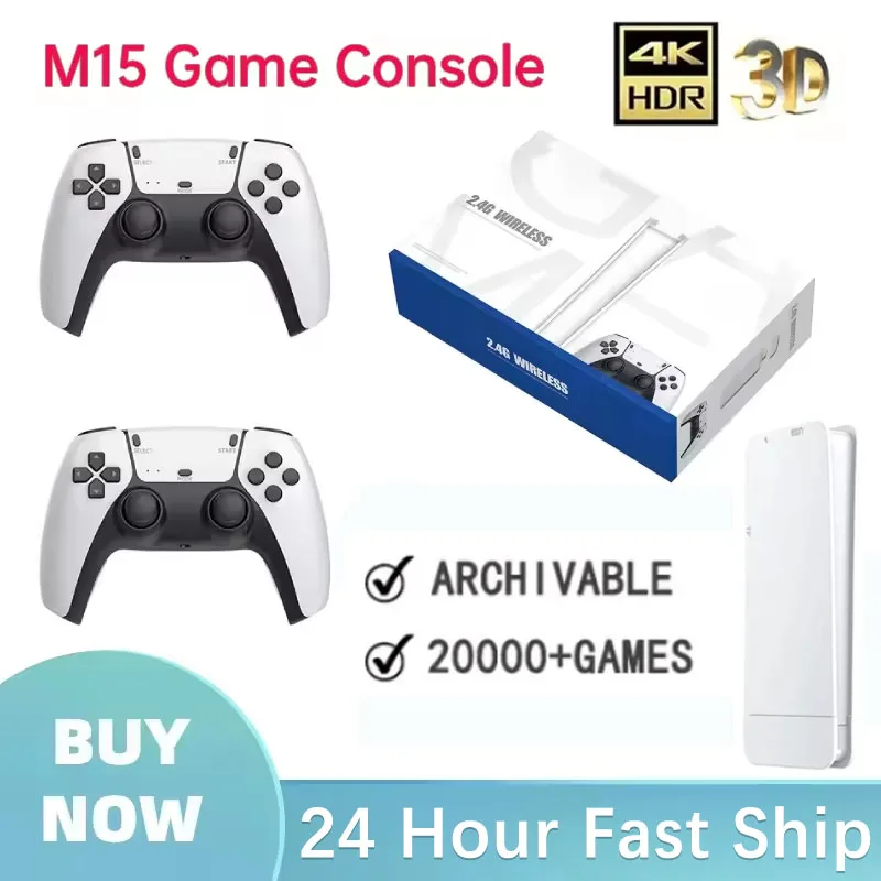 Wireless Gamepads M15 Game Sti - Gaming Console Handheld Retro recensione e prezzo