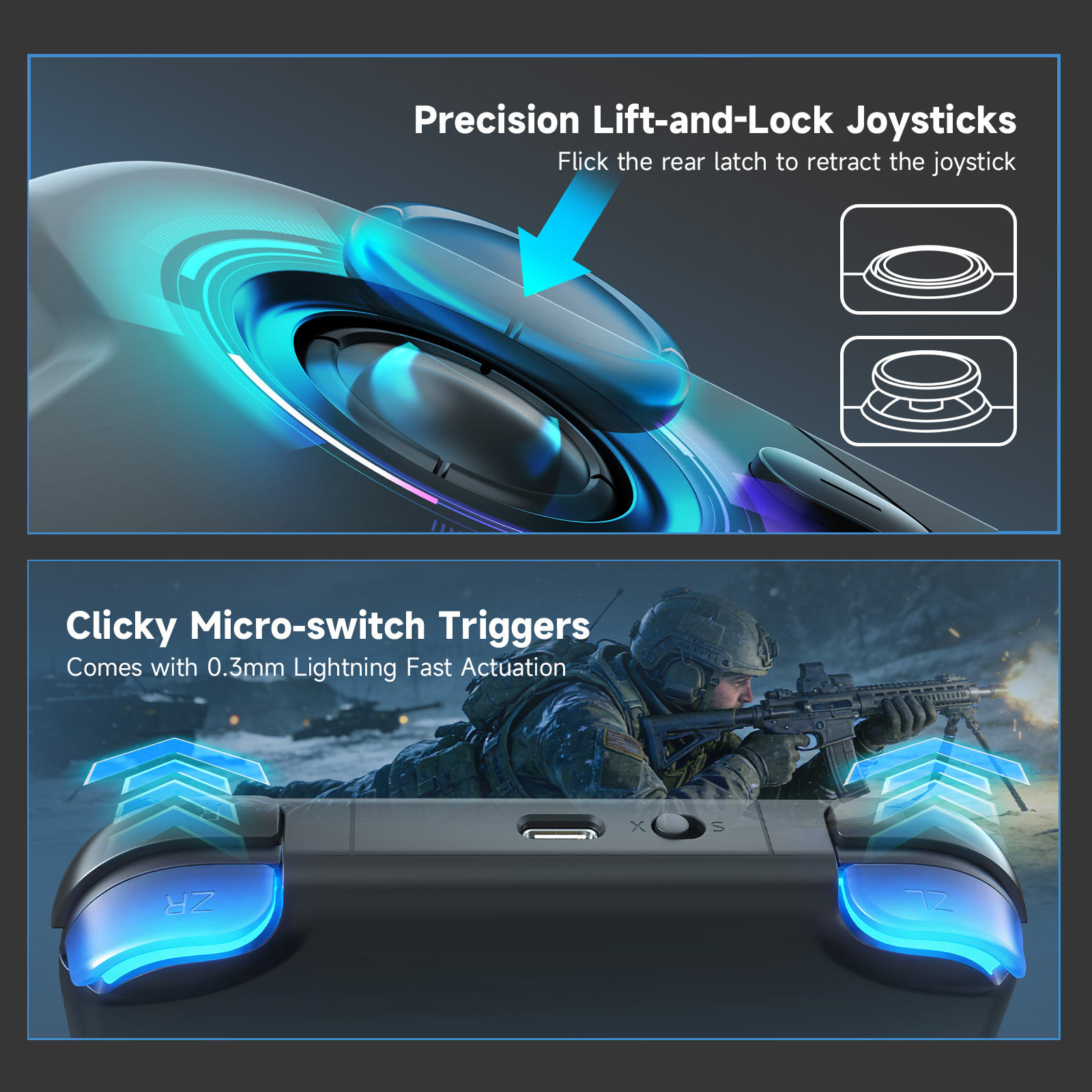 AceGamer Pocket Game Controlle - Gaming Console Bluetooth recensione e prezzo