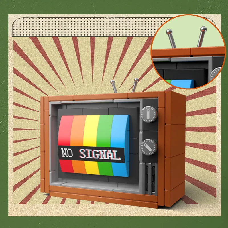 Retro DIY Building Blocks TV R - Gaming Consoles recensione e prezzo