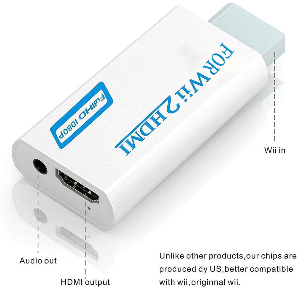 Wii To HDMI Converter Wii To H - Gaming Console Types recensione e prezzo