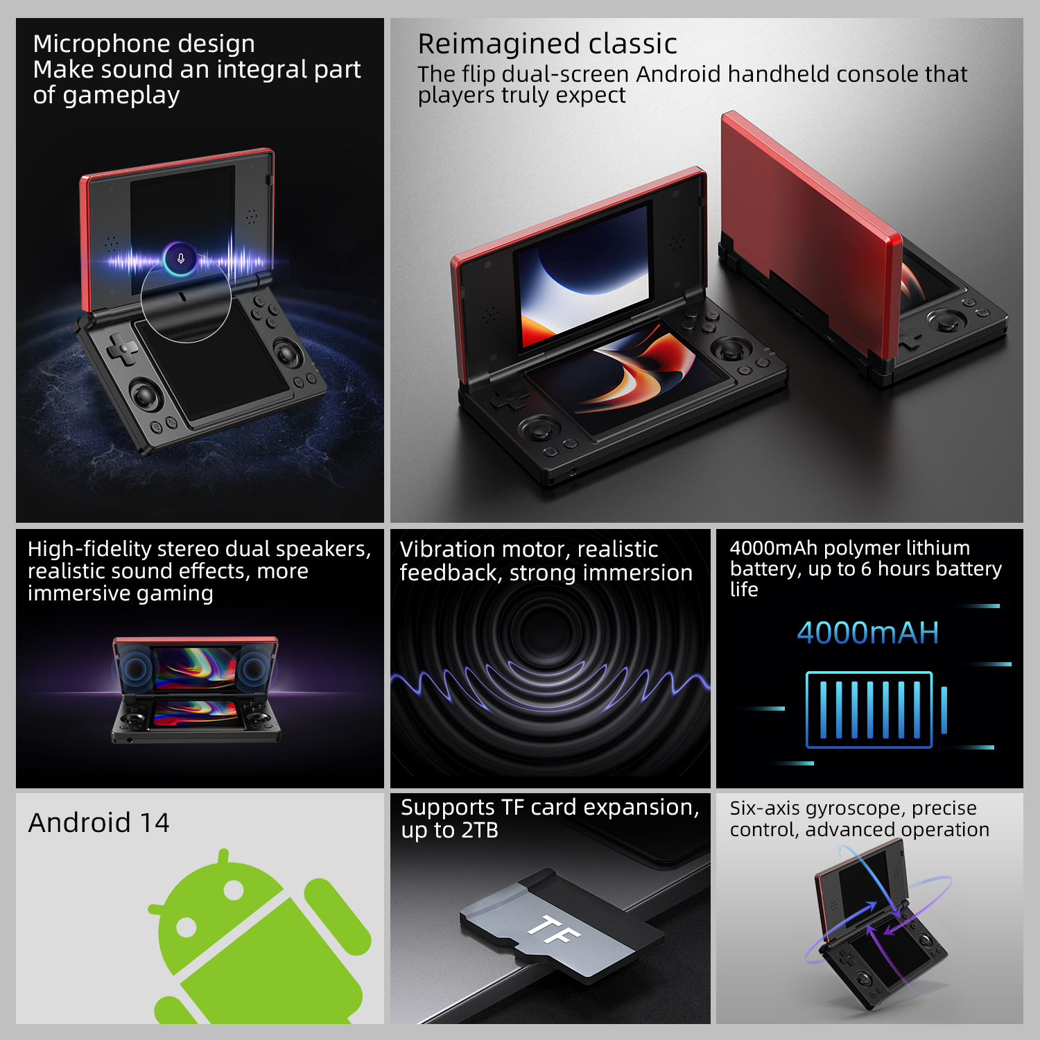 RG DS Handheld Game Console 4‘ - Gaming Console Gta recensione e prezzo