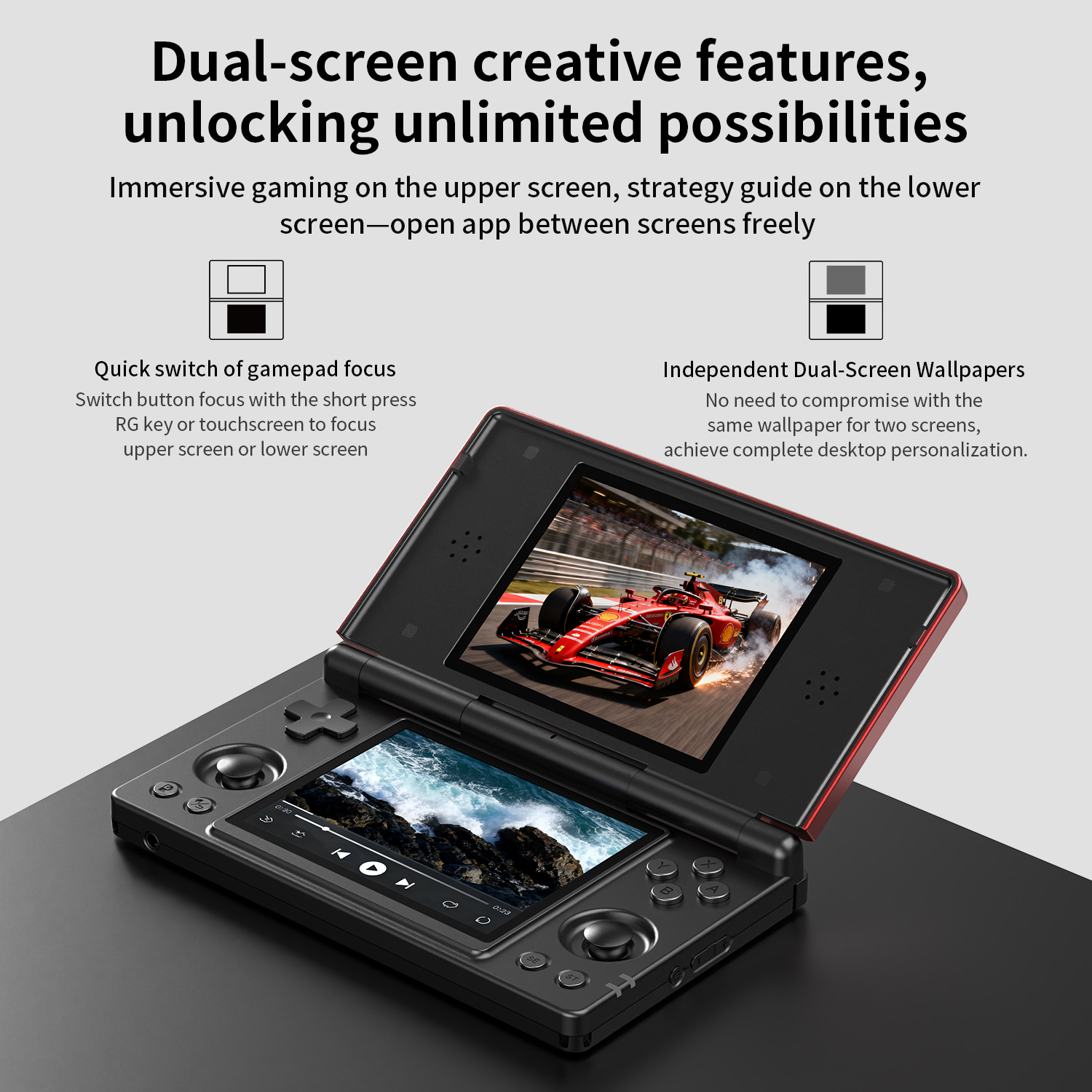 RG DS Handheld Game Console 4‘ - Gaming Console Gta recensione e prezzo