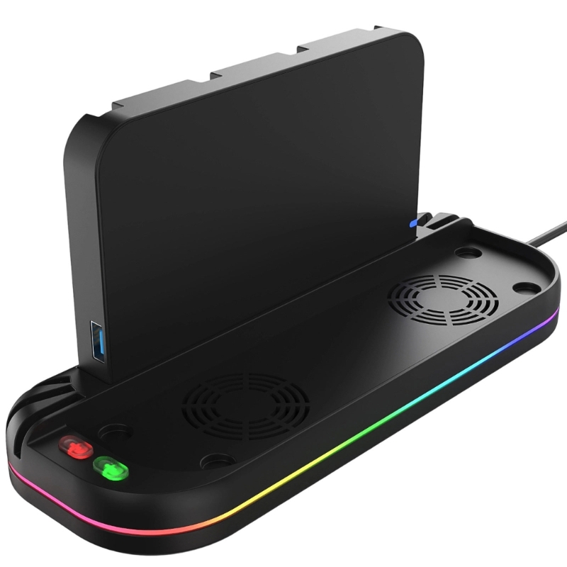 Q6PA Portable Dock Fan & NS2 C - Gaming Console Design recensione e prezzo