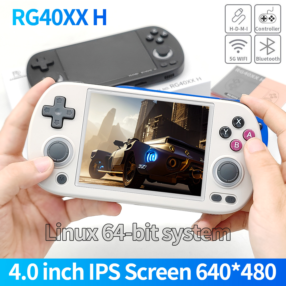 Anbernic RG40XXH 64-bit Linux  - Gaming Console Bluetooth recensione e prezzo