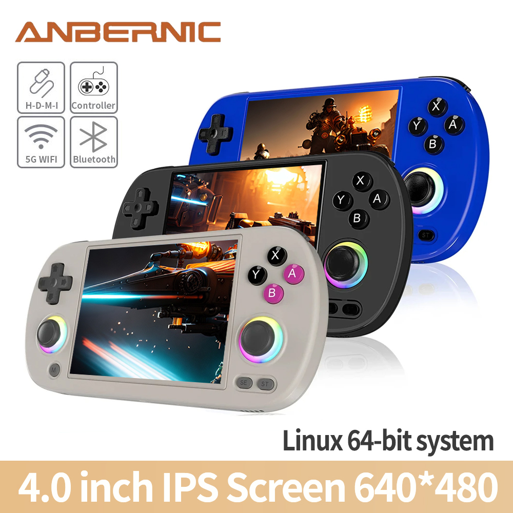 Anbernic RG40XXH 64-bit Linux  - Gaming Console Bluetooth recensione e prezzo
